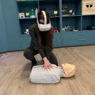 Reanimatie-training in VR